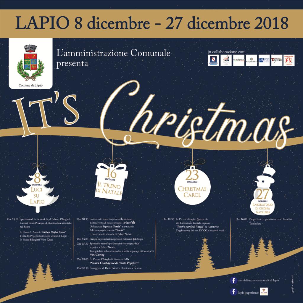 Biglietti Di Natale 2020 Unicef.Dal Treno Storico Di Natale Al Borgo Di Lapio Av 16 Dicembre